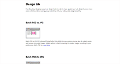 Desktop Screenshot of design-lib.com